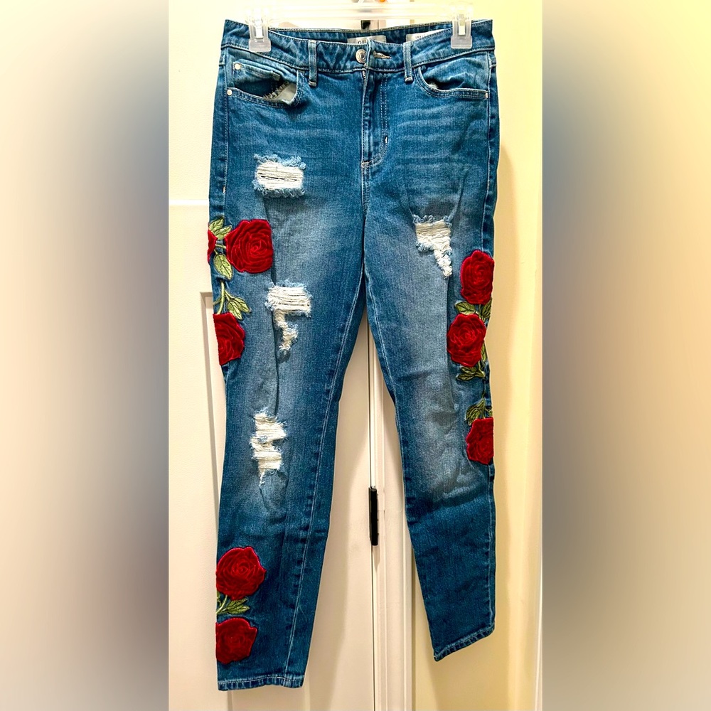 Vintage GUESS 1981 Rose Skinny Jeans